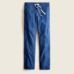 J Crew Tie Waist Camp Pant